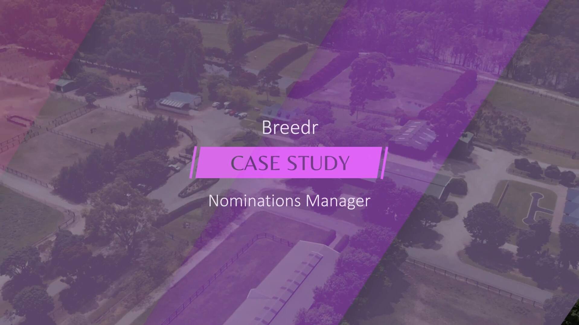 Case study Nominations Manager